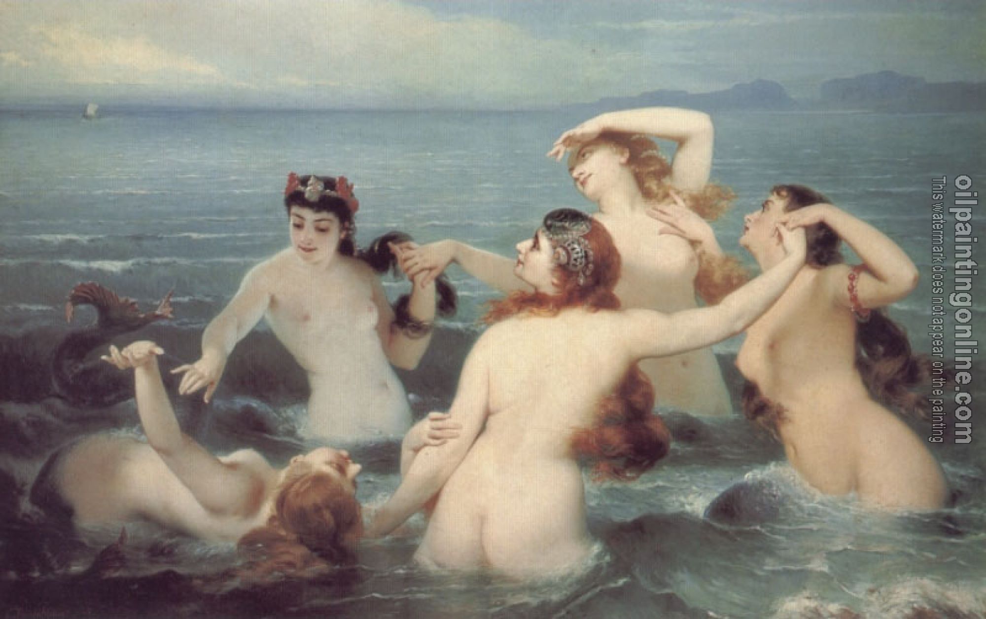 Boutibonne, Charles Edward - Sirens